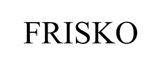 FRISKO trademark
