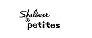 SHALIMAR PETITES trademark