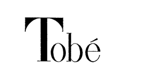 TOBE trademark