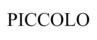 PICCOLO trademark