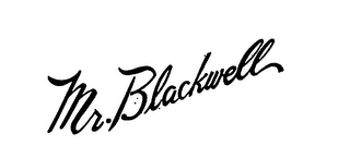 MR. BLACKWELL trademark