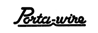 PORTA-WIRE trademark