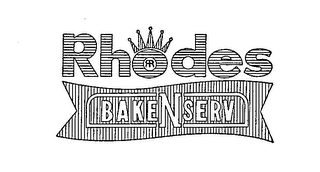 RHODES BAKE N SERV trademark