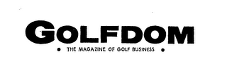 GOLFDOM THE MAGAZINE OF GOLF BUSINESS