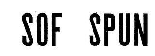 SOF SPUN trademark