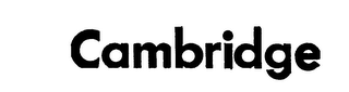 CAMBRIDGE trademark