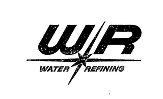 WR WATER REFINING trademark