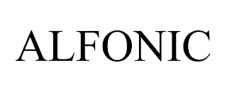 ALFONIC trademark
