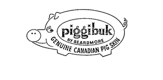 PIGGIBUK BY BEARDMORE GENUINE CANADIAN PIG SKIN