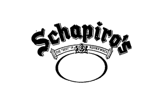 S SCHAPIRO S THE BEST IN KOSHER WINES