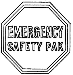 EMERGENCY SAFETY PAK