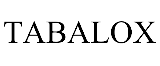 TABALOX trademark