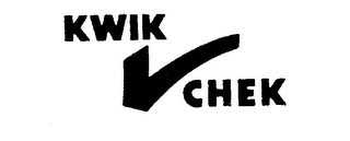 KWIK CHEK trademark