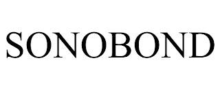 SONOBOND trademark
