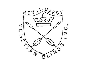 ROYAL CREST VENETIAN BLINDS INC.