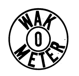 WAK O METER trademark