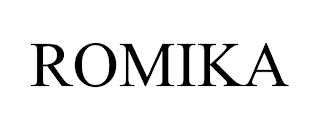 ROMIKA trademark