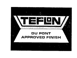 TEFLON DU PONT APPROVED FINISH