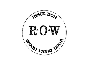 R.O.W INSUL-DOR