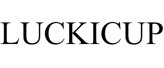 LUCKICUP trademark