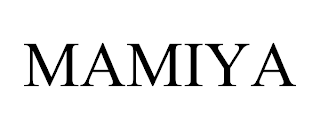 MAMIYA