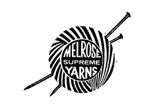 MELROSE SUPREME YARNS trademark