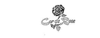 COR DE ROSE trademark