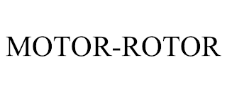 MOTOR-ROTOR trademark