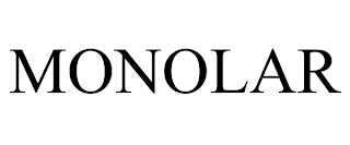 MONOLAR trademark