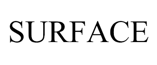 SURFACE trademark