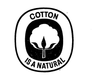 COTTON IS A NATURAL