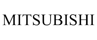 MITSUBISHI trademark