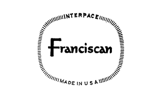 FRANCISCAN INTERPACE MADE IN USA