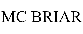 MC BRIAR trademark
