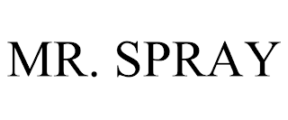 MR. SPRAY trademark
