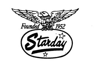 STARDAY FOUNDED 1952 trademark