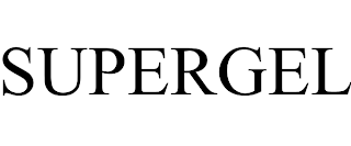 SUPERGEL trademark