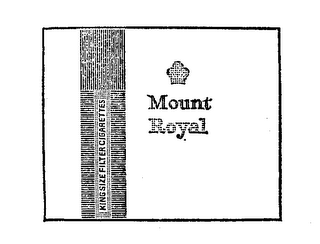 MOUNT ROYAL KING SIZE FILTER CIGARETTES