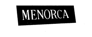 MENORCA trademark