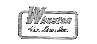 WHEATON VAN LINES, INC. trademark