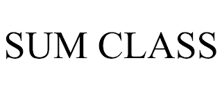 SUM CLASS trademark