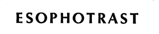 ESOPHOTRAST trademark
