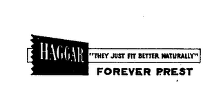 HAGGER "THEY JUST FIT NATURALLY" FOREVER PREST trademark