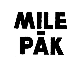 MILE-PAK