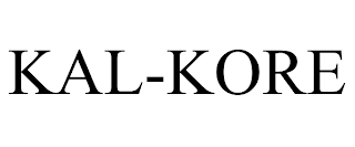 KAL-KORE trademark
