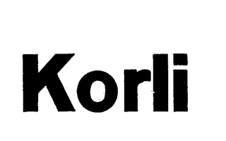 KORLI trademark