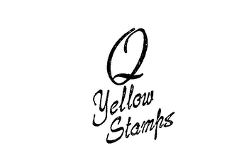 Q YELLOW STAMPS