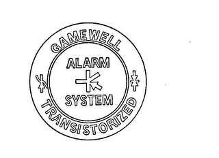 GAMEWELL TRANSISTORIZED ALARM SYSTEM