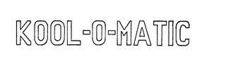KOOL-O-MATIC trademark