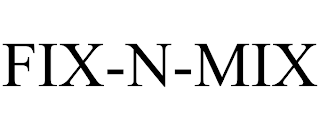 FIX-N-MIX trademark